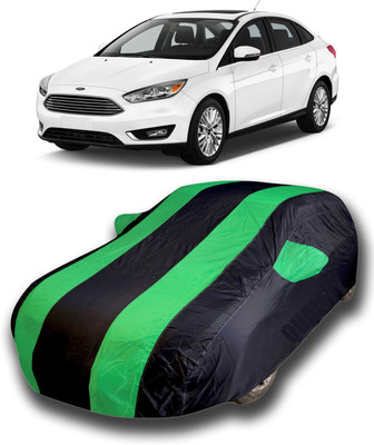 KASHYAP ENTERPRISE Car Cover For Ford Focus (With Mirror Pockets)(Green)