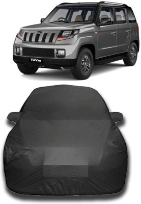 siddharth fashion Car Cover For Mahindra TUV300 (With Mirror Pockets)(Grey)