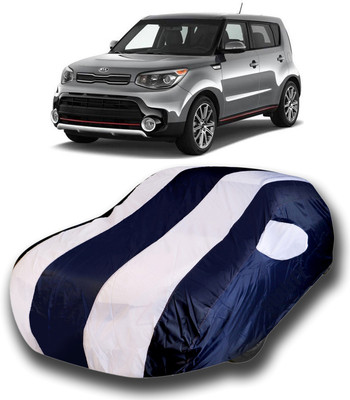 KASHYAP ENTERPRISE Car Cover For Kia Soul (With Mirror Pockets)(White)