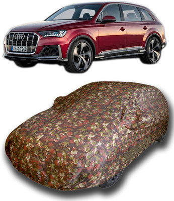 SanginiSang Car Cover For Audi Q7 (With Mirror Pockets)(Multicolor)