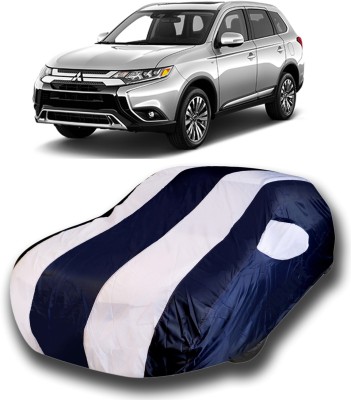 SanginiSang Car Cover For Mitsubishi Outlander (With Mirror Pockets)(White)