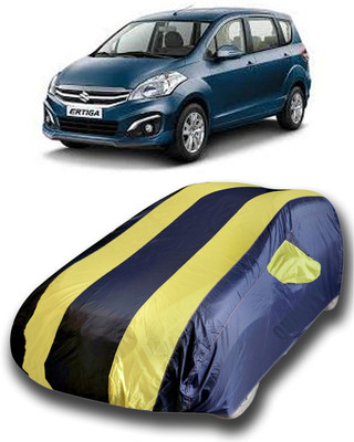 KASHYAP FASHION WORLD Car Cover For Maruti Suzuki Ertiga (With Mirror Pockets)(Yellow)