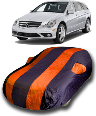 siddharth fashion Car Cover For Mercedes Benz R-Class (With Mirror Pockets)(Orange)