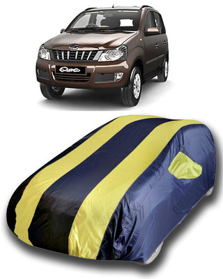 siddharth fashion Car Cover For Mahindra Quanto (With Mirror Pockets)(Yellow)