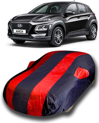 SanginiSang Car Cover For Hyundai Kona Electric (With Mirror Pockets)(Red)