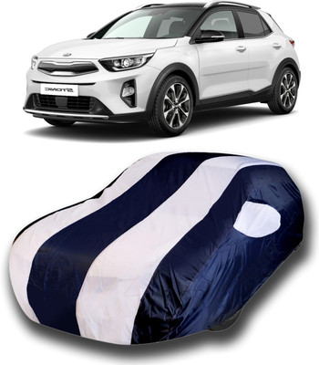 SanginiSang Car Cover For Kia Stonic (With Mirror Pockets)(White)