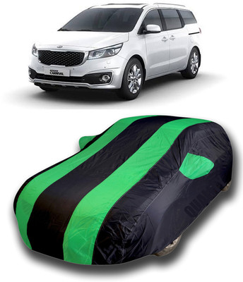 KUSHWAHA Car Cover For Kia Grand Carnival (With Mirror Pockets)(Green)