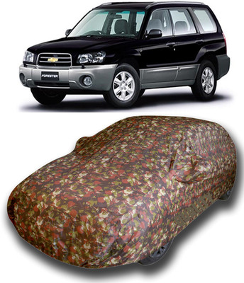 KASHYAP ENTERPRISE Car Cover For Chevrolet Forester (With Mirror Pockets)(Multicolor)