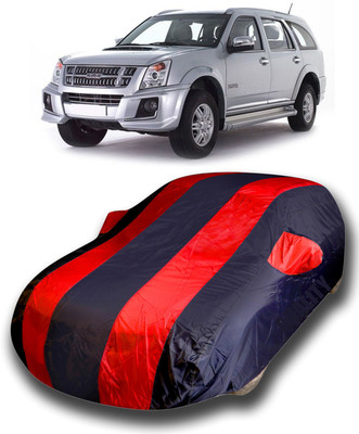 KASHYAP ENTERPRISE Car Cover For Isuzu MU-7 (With Mirror Pockets)(Red)