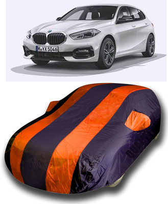 siddharth fashion Car Cover For BMW 1 Series (With Mirror Pockets)(Orange)