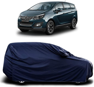 siddharth fashion Car Cover For Mahindra Marazzo (With Mirror Pockets)(Blue)