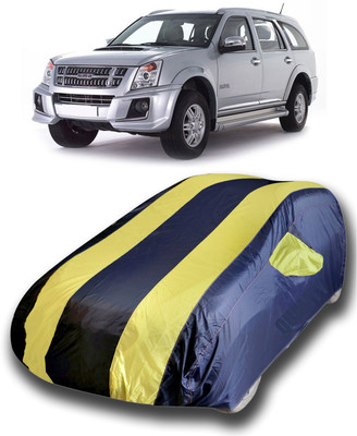 KASHYAP ENTERPRISE Car Cover For Isuzu MU-7 (With Mirror Pockets)(Yellow)
