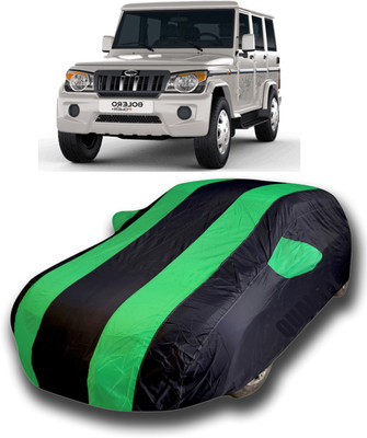 KASHYAP ENTERPRISE Car Cover For Mahindra Bolero (With Mirror Pockets)(Green)