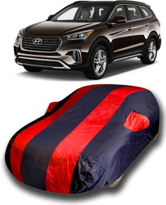 SanginiSang Car Cover For Hyundai SantaFe (With Mirror Pockets)(Red)