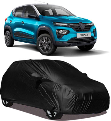 STARIE Car Cover For Renault Kwid (With Mirror Pockets)(Black, For 2014, 2016, 2015, 2017, 2019, 2020 Models)