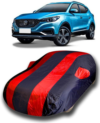 siddharth fashion Car Cover For MG ZS EV (With Mirror Pockets)(Red)