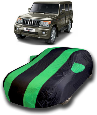 KASHYAP ENTERPRISE Car Cover For Mahindra Bolero (With Mirror Pockets)(Green)
