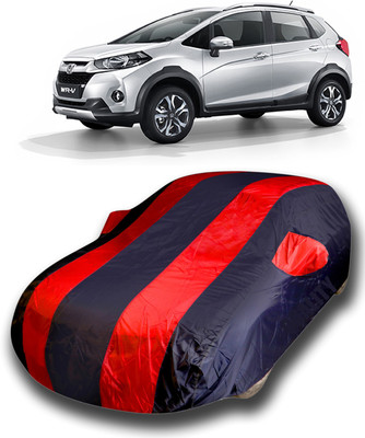 siddharth fashion Car Cover For Honda WR-V (With Mirror Pockets)(Red)