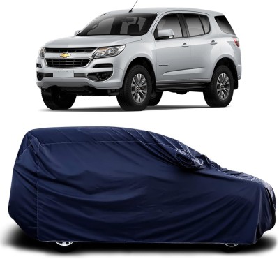 siddharth fashion Car Cover For Chevrolet Trailblazer (With Mirror Pockets)(Blue)