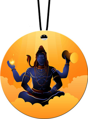 febiaa Shiva Om Car Hanging Ornament(Pack of 1)