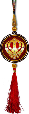 ClassiGiftz Khanda Sikh Car Hanging Ornament(Pack of 1)