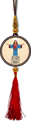 febiaa Jesus Christ Christian Car Hanging Ornament(Pack of 1)