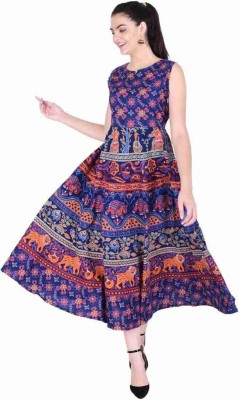 Shrisay fashion Women A-line Multicolor Dress