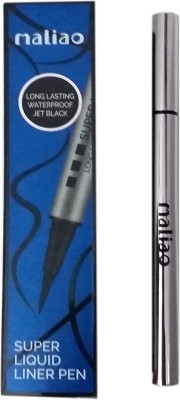 maliao Super Liquid Eyeliner Pen Black Matte 1.2 ml(Black)