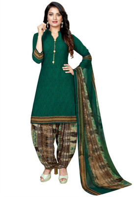 Kkrish Crepe Printed Salwar Suit Material