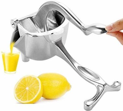 Fulkiza Aluminium and Squeezer Heavy Duty Lemon Orange Juicer Manual Fruit Press Aluminium Hand Juicer(Steel)