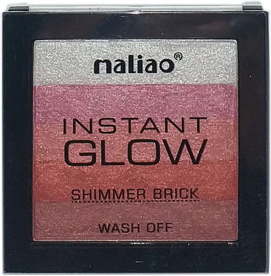 maliao Instant Glow Shimmer Brick Highlighter(Multicolour)