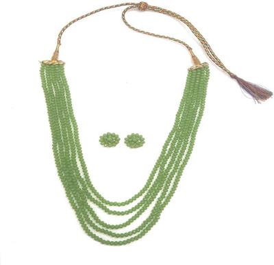 AVfashion india Stone Green Jewellery Set(Pack of 1)