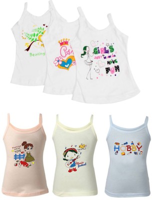 Careplus Camisole For Girls(Multicolor, Pack of 6)