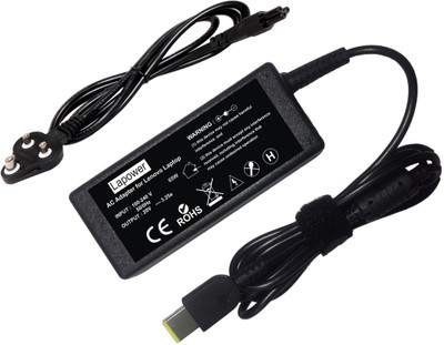 Lapower Laptop Charger Lnovo Part No 36200351, 59340248, 0A36258, 0A36258  (USB Slim Pin) 65w 65 W Adapter(Power Cord Included)