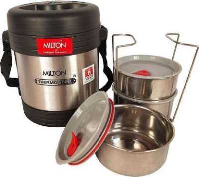 MILTON LEGEND DELUXE 3 TIFFIN 3 Containers Lunch Box 3 Containers Lunch Box(520 ml, Thermoware)