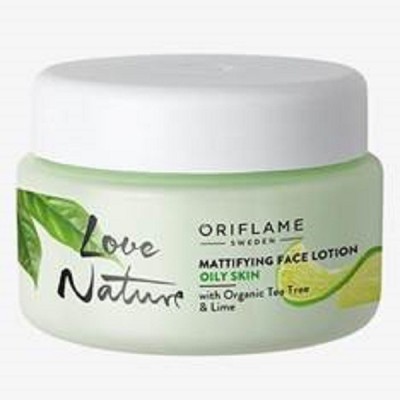 Oriflame Sweden Love Nature Mattifying Face Lotion for oily skin(50 ml)