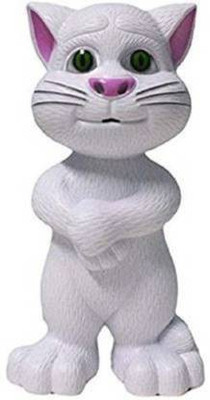 VRUX Intelligent Talking Tom Cat Toy for Kids, Talking Tom Cat(White)
