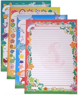 KRASHTIC SUPER ONE SIDE A4 100 gsm, 120 gsm A4 paper(Set of 2, Multicolor)