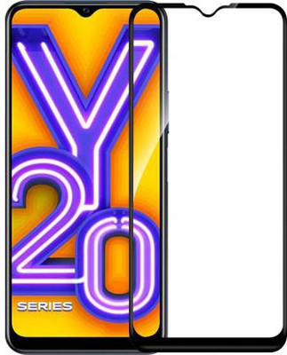 alphax Edge To Edge Tempered Glass for Vivo Y20i (2027)(Pack of 1)