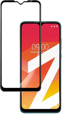 LIKEDESIGN Edge To Edge Tempered Glass for Lava Z2, Lava Z4, Lava Z6(Pack of 1)