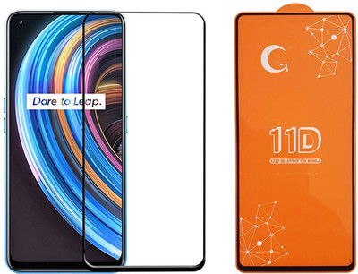 LIKEDESIGN Edge To Edge Tempered Glass for Realme GT 5G, Realme X7 5G(Pack of 1)