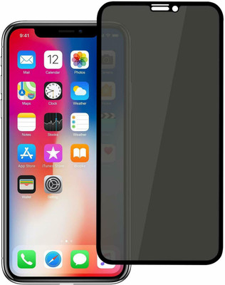 Gtel Edge To Edge Tempered Glass for Apple iPhone X(Pack of 1)