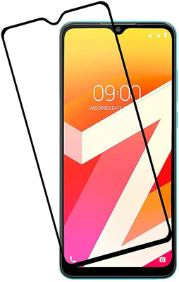 LIKEDESIGN Edge To Edge Tempered Glass for Lava Z2, Lava Z4, Lava Z6(Pack of 1)