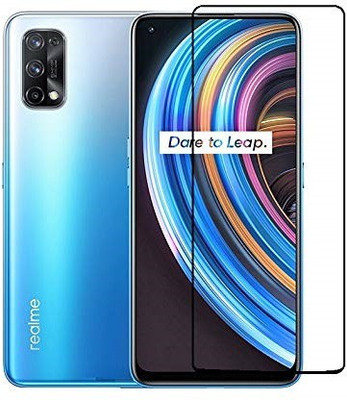 welldesign Edge To Edge Tempered Glass for Realme X7(Pack of 1)