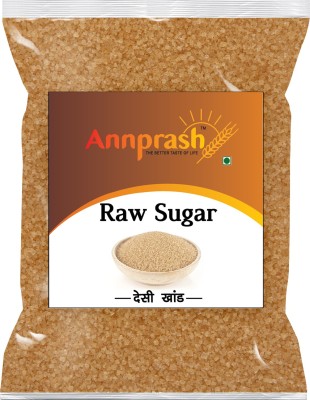 Annprash Premium Quality Desi khand/Raw Sugar - 1kg (Pack of 1) Sugar(1 kg)