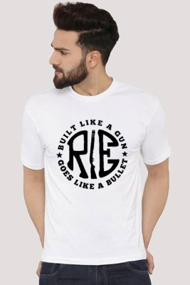 Deccan Store Printed Men Round Neck White T-Shirt