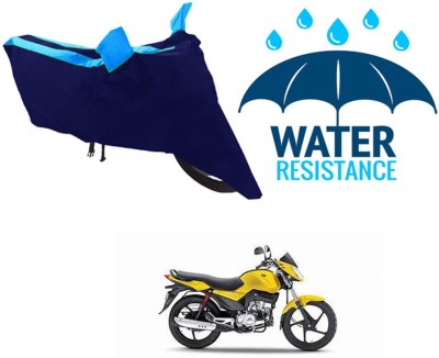 RONISH Waterproof Two Wheeler Cover for Mahindra(Stallio, Blue)