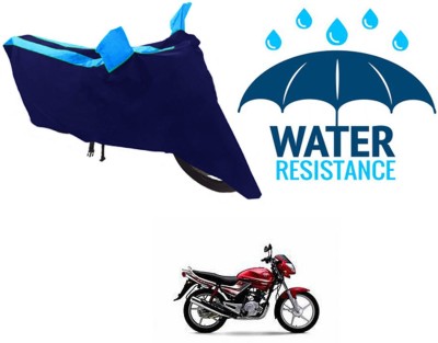 RONISH Waterproof Two Wheeler Cover for Yamaha(Libero, Blue)