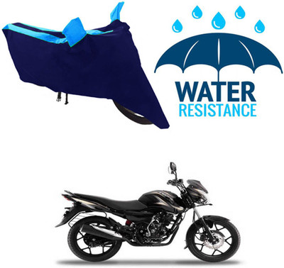 RONISH Waterproof Two Wheeler Cover for Bajaj(Discover 150 s, Blue)