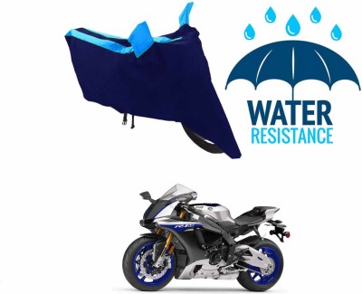 RONISH Waterproof Two Wheeler Cover for Yamaha(YZF R1M, Blue)